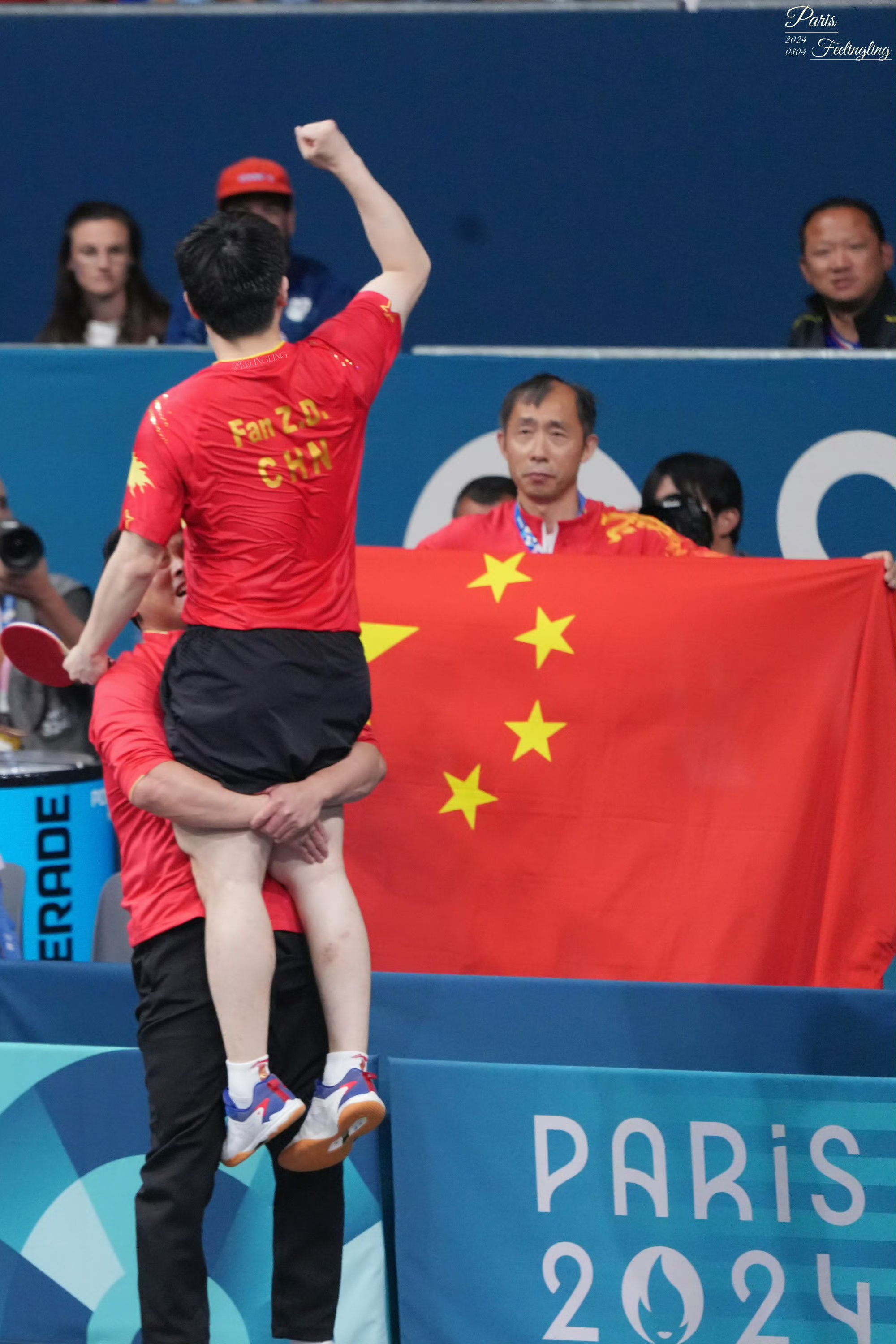 中国乒乓球队强势法国乒乓球队，王皓一己之力扛起全队