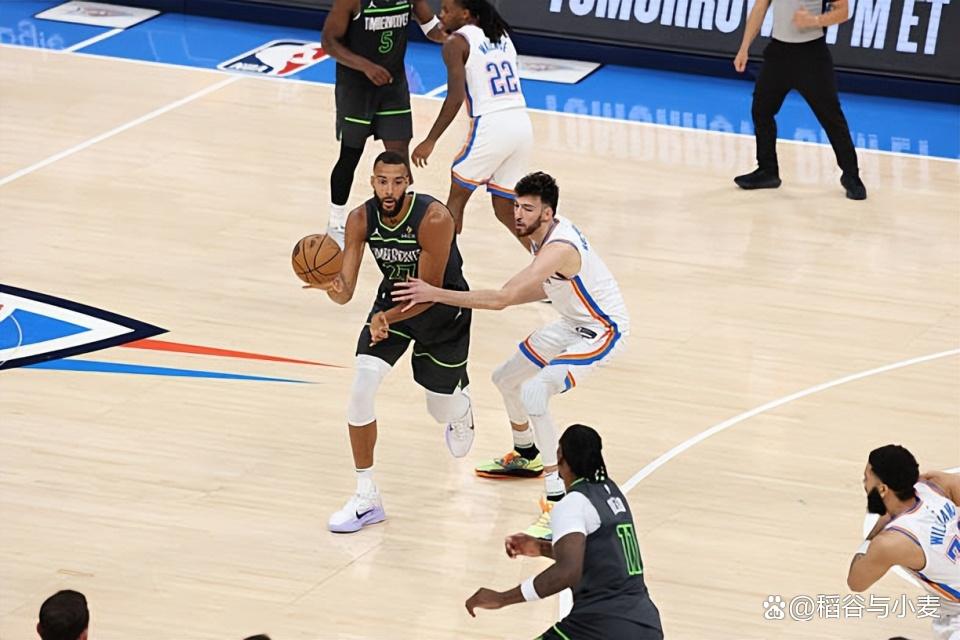 青岛队轻取雷霆，戈贝尔高光表现